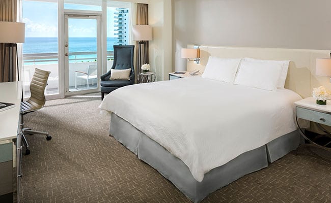 Fontainbleau - Ocean View Guest Room with Balcony King